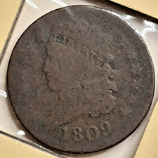 1809 Classic Head Half Cent