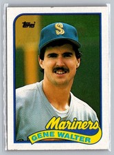 1989 Topps #758 Gene Walter