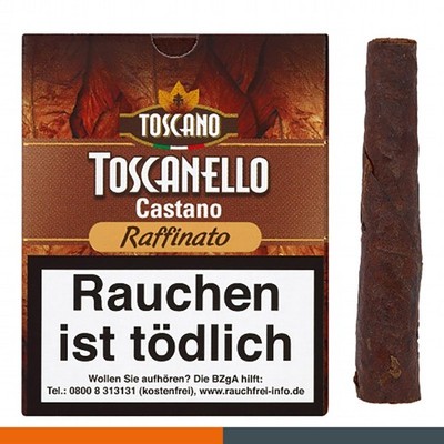 10 x 5er Toscana Toscanello Castano Raffinato Zigarren