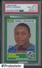 1989 Score #257 Barry Sanders RC Rookie HOF PSA 10 PSA/DNA 10 AUTO