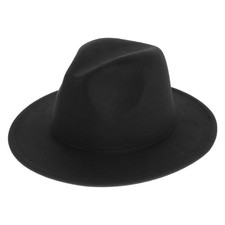 Men's Dress Hats Fedora Style Fashion Statement Flat Brim for Women