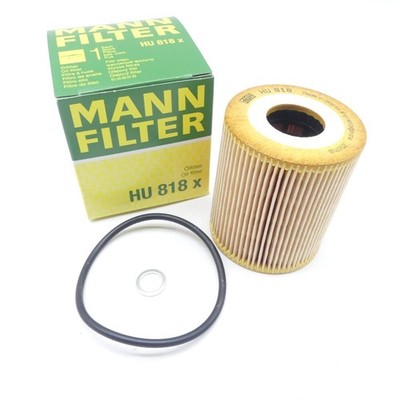 MANN-FILTER Ölfilter HU 818 X passend für BMW 3er E46 330d 5er E39 525d 530d 7et