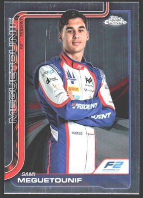 2025 TOPPS Chrome Formula 1 Racing F2 Drivers 40 Sami Meguetounif (Trident)