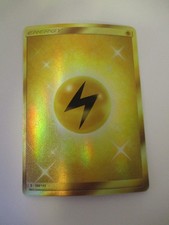 Pokémon Lightning Energy Secret Rare Foil Holo Card 168/145 TCG