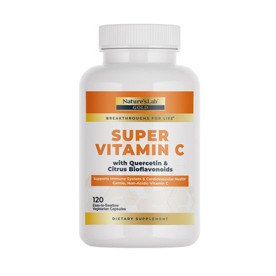 Nature'S Lab Natures Lab Gold Super Vitamin C 1000Mg Immune System Support