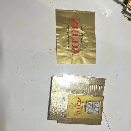 The Legend of Zelda Nintendo NES Game with Instruction Booklet NTSC-U/C