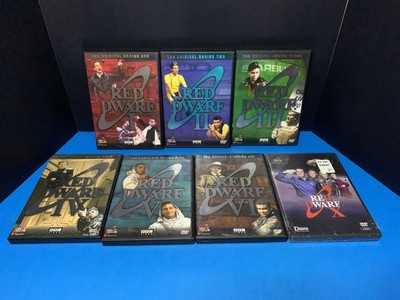 DVD Red Dwarf I II III IV V VI (BBC, Series 1-6) Also Red Dwarf X NEW SEALED