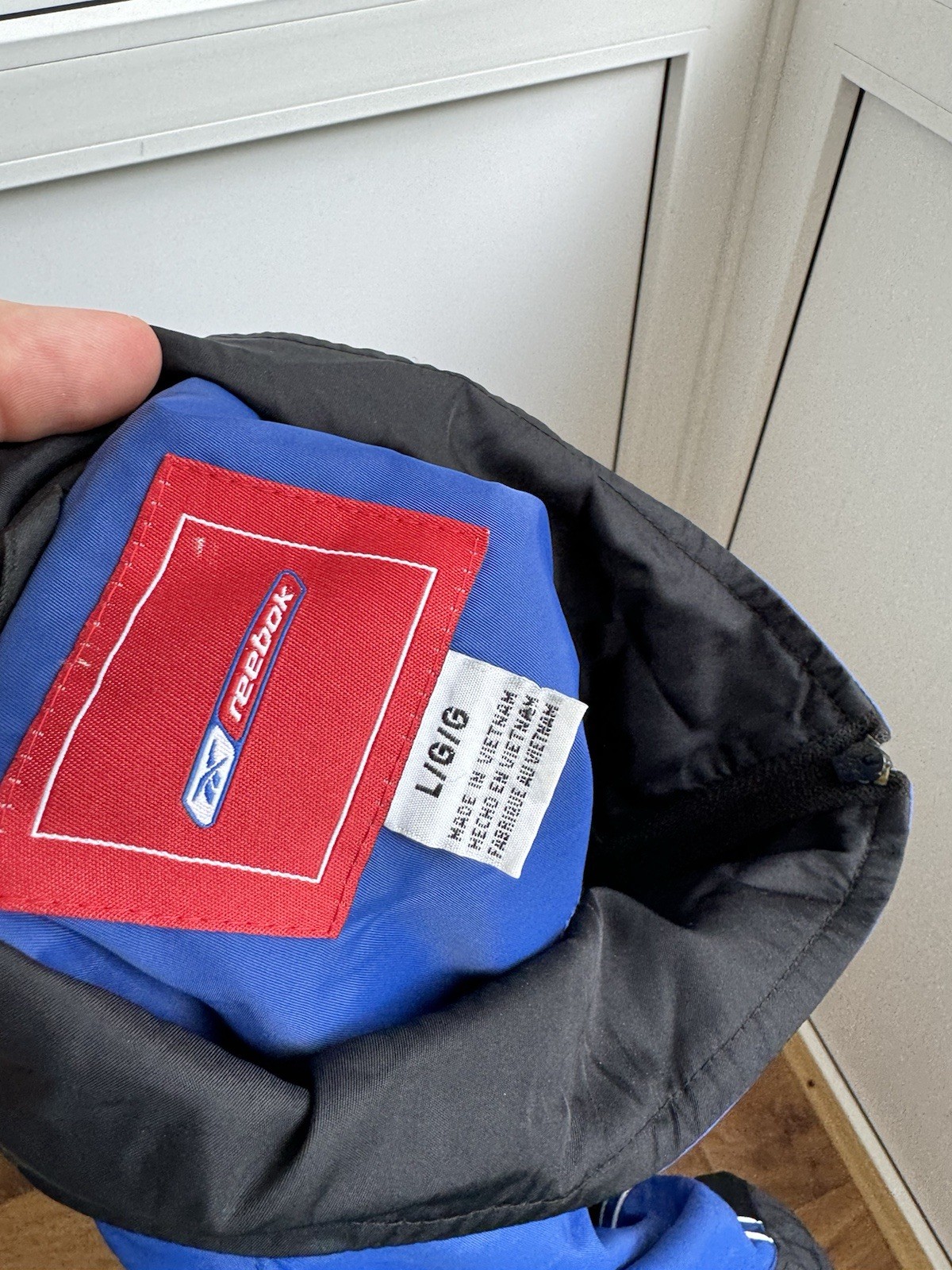 Dallas Cowboys VTG Pullover Jacket Mens Large  NFL Pro Line Authentic Reebok  thumbnail 4