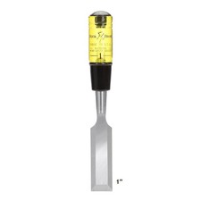 Buck Brothers 1 Inch Wood Chisel Made in USA for Paring and 1", Yellow