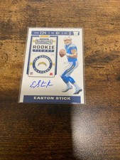 2019 Contenders EASTON STICK Rookie Ticket On Card Autograph #127 Rookie Auto. rookie card picture