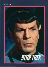 1991 Star Trek 25th Anniversary Trading Card #95 - “Spock”  Leonard Nimoy
