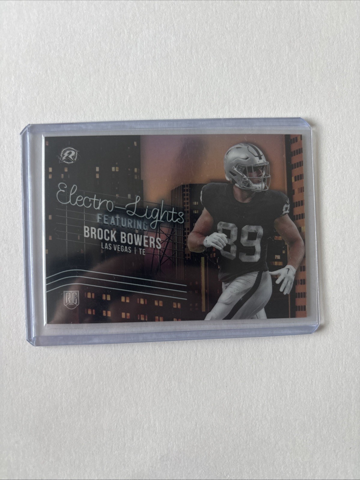 2024 Topps Resurgence Brock Bowers RC Electro-Lights SSP Case Hit #EL-18