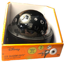 Halloween LED Shadow Lights Projector NOS Disney The Nightmare Before Christmas