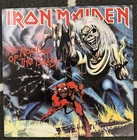 Iron Maiden - Number Of The Beast (1982, Vinyl, 1st Press) w/ Insert, Harvest