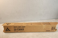 Ricoh Savin Lanier 841849 MP C6003 Black Toner Cartridge Genuine New Sealed
