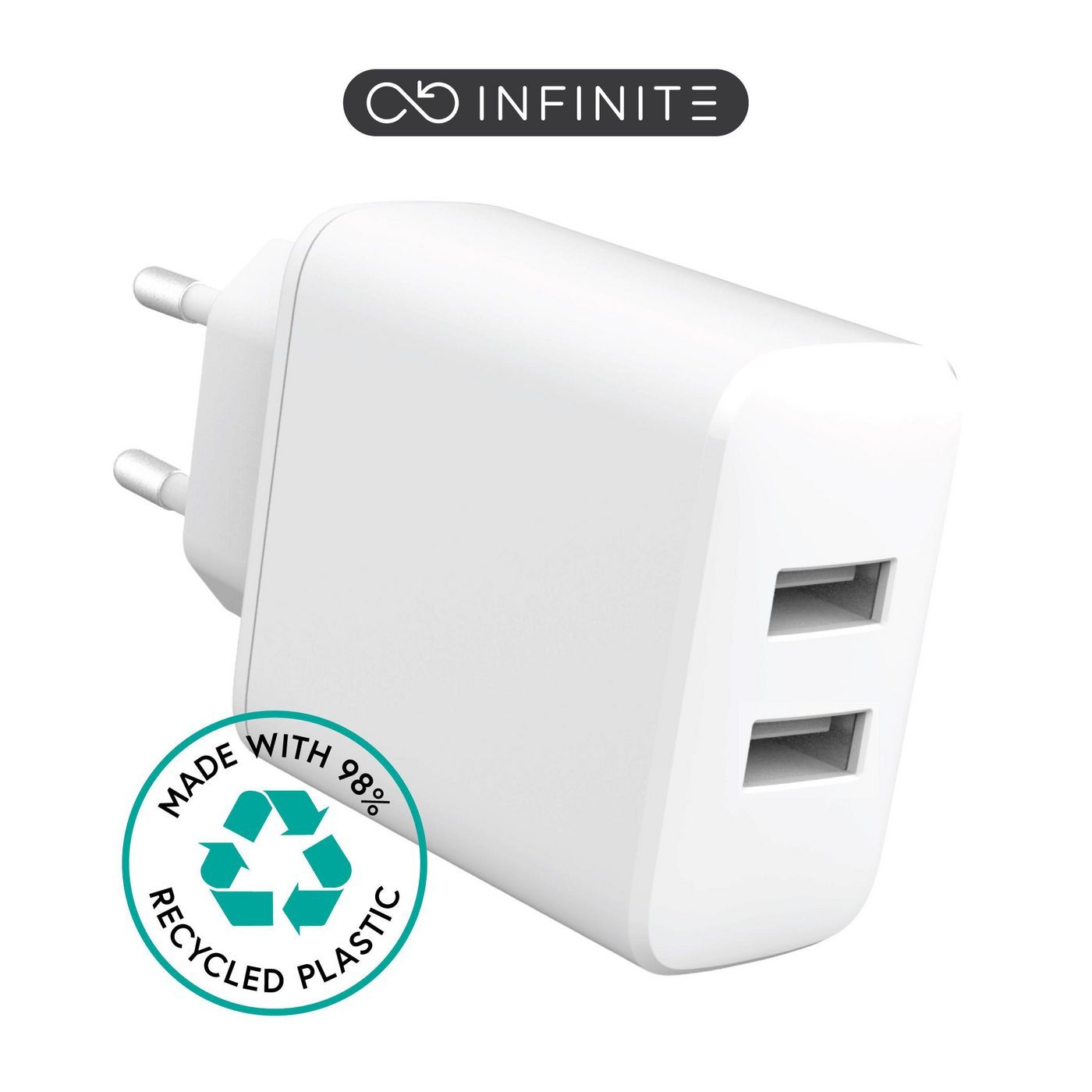 eSTUFF ES637005-BULK INFINITE USB-A Charger EU