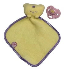 2008 Baby Alive Sweet Slumbers Bear Magnetic Pacifier & Lovey
