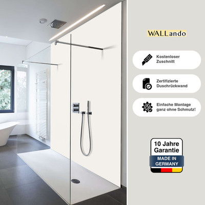 WALLando Premium Duschrückwand   Einfach zu montierende Wandverkleidung Dusche