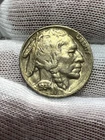 1934 D Uncirculated BU Full Horn High Grade Buffalo Nickel Better Date US Coin!