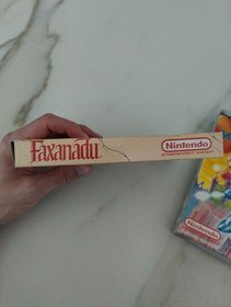 Faxanadu Mega Man 4 Boxes Nintendo NES PAL Collector