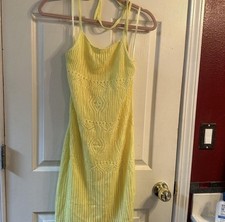 Fashion Nova Yellow Dress