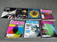Dynamic Graphics Idea Guide Graphic Design Vintage Magazines 1996-2003 Lot Of 17