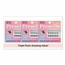 Ardell Naked Press On Underlash Lash Extensions Pre-Glued Natural Clusters 3 Pac