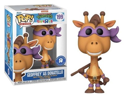 Funko Pop! #199 Geoffrey as Donatello Toys R Us Exclusive TMNT Vinyl Figure