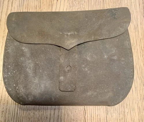 Civil War Model 1841 Rifleman’s Pouch. Issued with “Mississippi” Rifle.