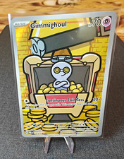 Gimmighoul 198/182 SV04 Paradox Rift Illustration Rare Holo Pokemon #198 TCG