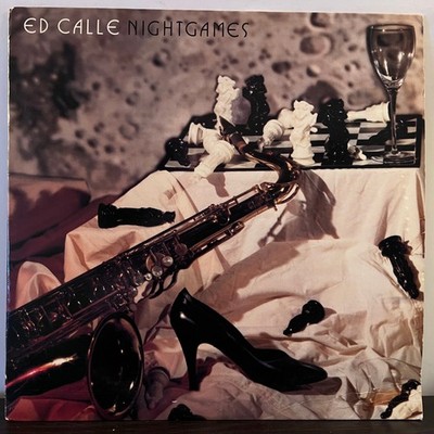 ED CALLE - Nightgames (1986) - 12'' Vinyl Record LP - EX