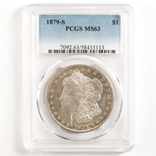 1879-S Morgan Dollar $1 MS63 PCGS *Looks Proof-Like!