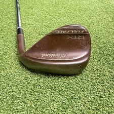 Cleveland RTX Zipcore Raw Full Face Lob Wedge / 58 Degree / Dynamic Gold S400