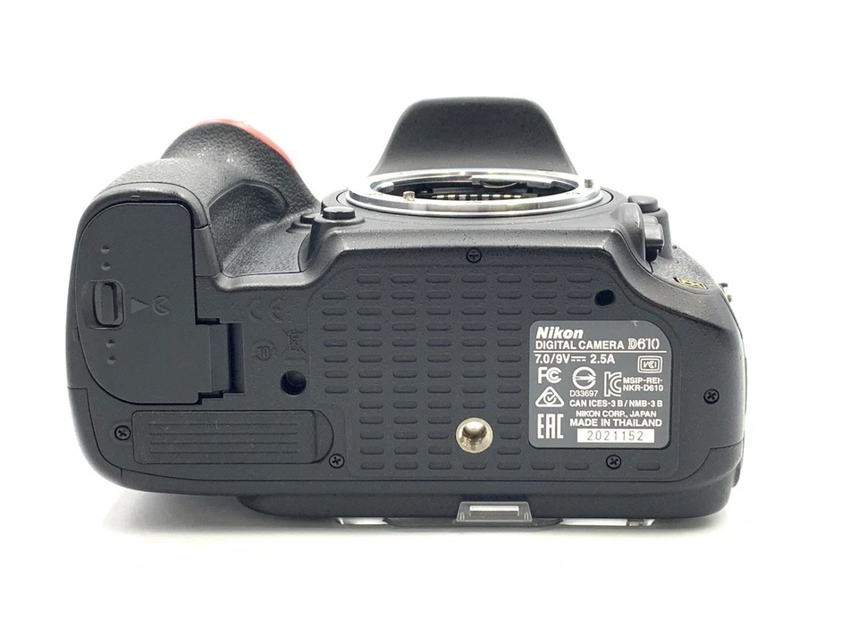 Cuerpo de cámara réflex digital de lente única Nikon D610 24,2 MP -EXC- 773 Foto 3 de 3