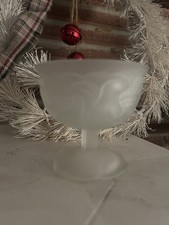 Vintage Avon Sherbert Szklany kielich Vintage "Flowerfrost Collection" W idealnym stanie