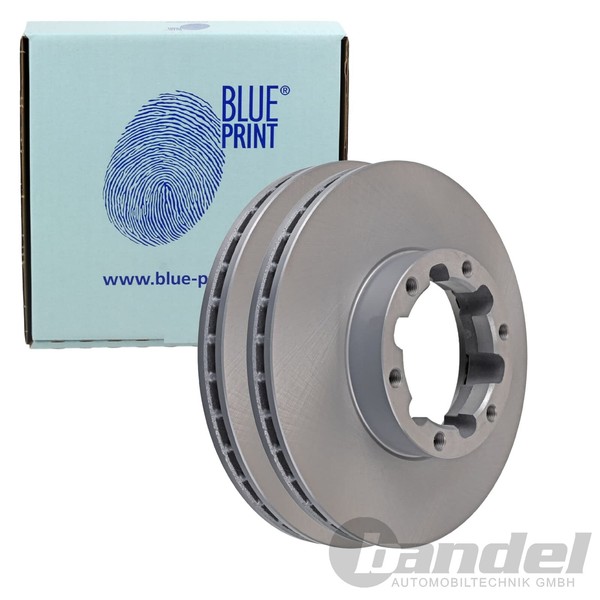 2X Blue Print Bremsscheiben Ø263Mm Vorne Passend FÜR Nissan Cabstar Trade-image