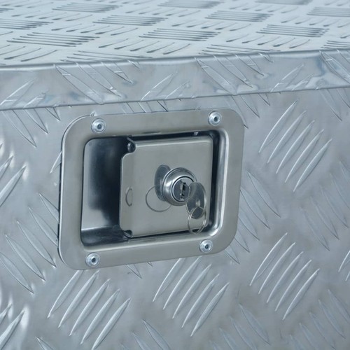 Aluminiumkiste Transportkiste Werkzeugkiste Alubox Werkzeugkoffer Schwarz Silber - Bild 30 von 44