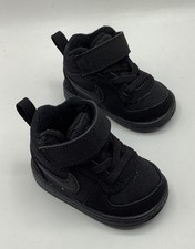 Nike Toddlers Size 2C Court Borough Black 870027-001