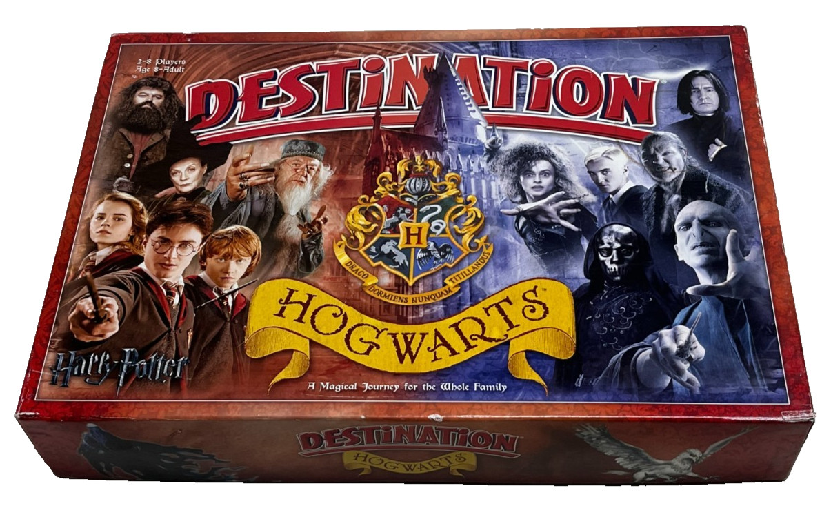 DESTINATION HOGWARTS : Rare Harry Potter Game - In Vgc (FREE UK P&P)