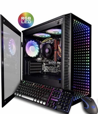 CUK Continuum Micro Gamer PC with windows 10(comes with keyboard)Ryzen5 16GB RAM