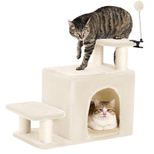 Cat Stairs for Bed, Stable Pet Step with Condo, 3 Combinations
