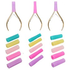 Silicone Protective Covers for Cuticle Nippers and Manicure Tools 2-Pack Set