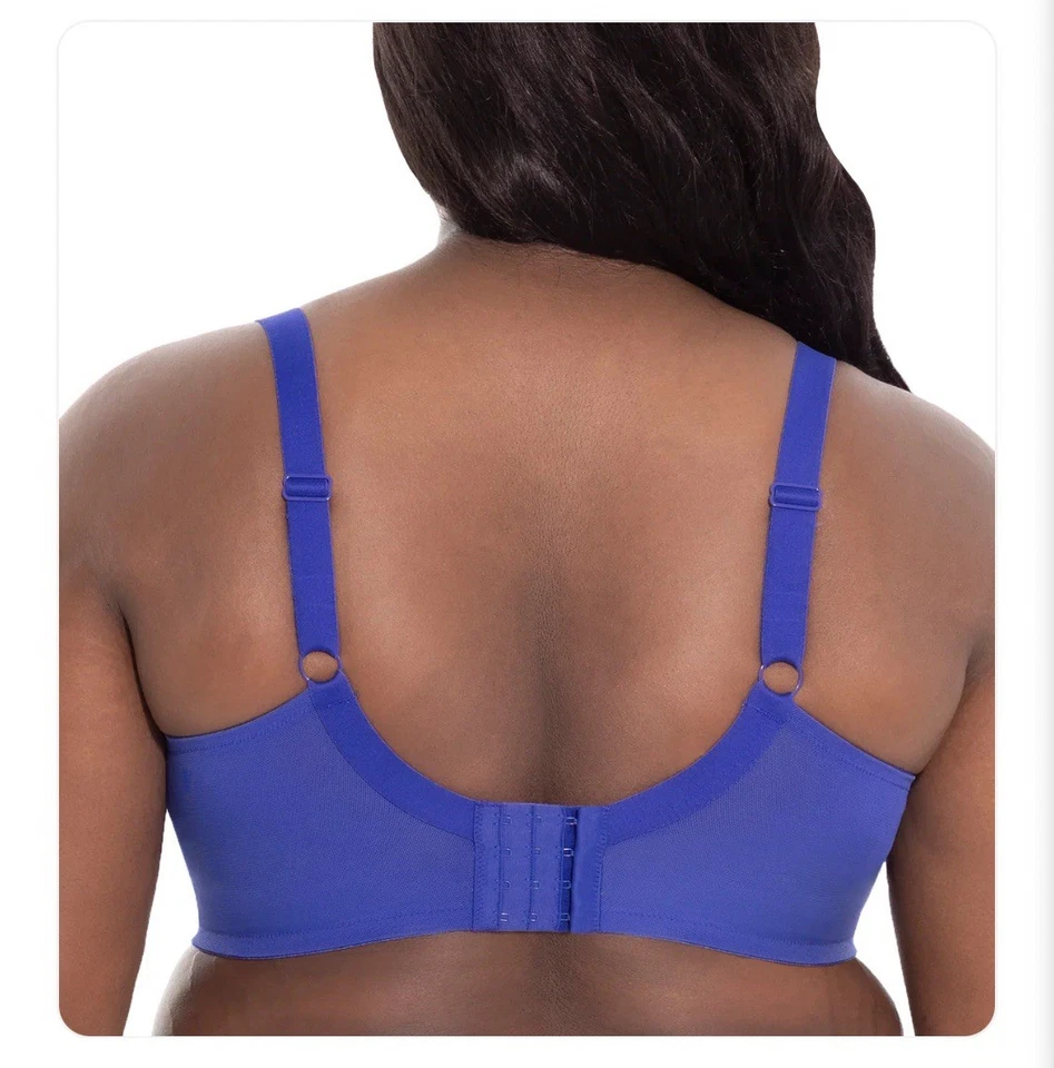 Sujetador de copa completa Goddess Verity UW en encaje ultramarino #GD700204 EE. UU. Tallas H-O Nuevo con etiquetas $56 Foto 3 de 4