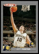 2004-05 Topps Total #87 Jeff Foster Silver Indiana Pacers NM+