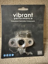 Vibrant 2898 Turbo Oil Drain And Feed Flange 12 In Female Fits T3t4 Vibrant 2898 Turbo Oil Drain And Feed Flange 12 In Female Fits T3t4