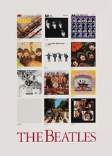 The Beatles Albums Cover Poster, Unframed Poster Wall Art Decor