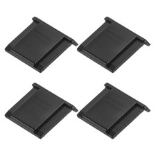 19mm Universal Camera Hot Shoe Cover, 4 Pcs Hot Shoe Cap Protector, Black