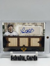 Paul O’Neill 2025 Topps Museum Collection SP Triple Bat Relic Auto /199 Yankees
