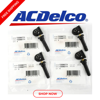 #ad 4 Pack GENUINE TPMS Tire Pressure Sensors OEM 13598771 For Buick Cadillac Chevy $35.45