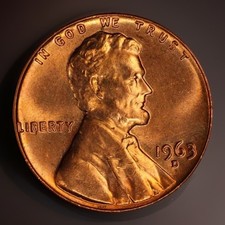 1963-d Lincoln Memorial Cent Red Gem Bu Best Value On Ebay Fast Sh Wtracking